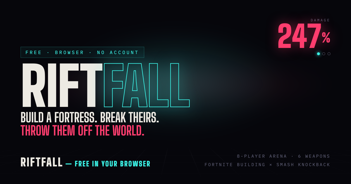 RIFTFALL key art